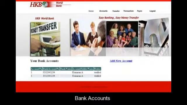 Worldwide Net Banking System PHP Project смотреть онлайн