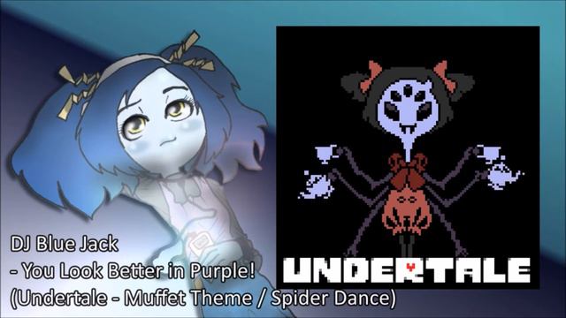 UNDERTALE [Remix] - 'You Look Better in Purple' (Spider Dance / Muffet's Theme Cover) смотреть онлайн