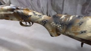 Покраска ружей в камуфляж. Подробно о покрытии.