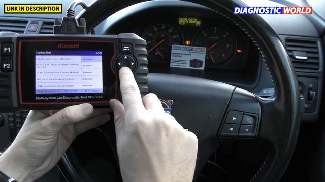 Reset Check Engine System Service Required i iCarsoft VOL v3.0 Demonstration Volvo & Saab смотреть онлайн