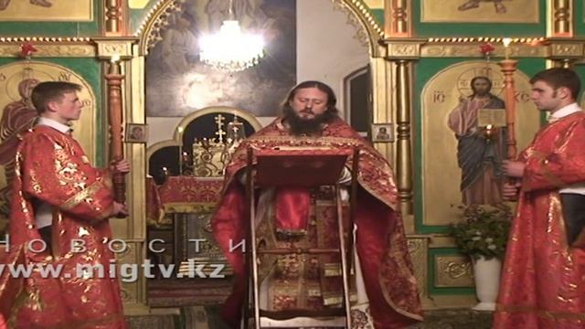 г.Талгар, 4-5 мая. Пасха в Свято-Никольском храме. смотреть онлайн