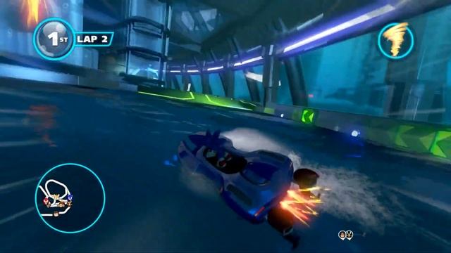 Sonic & All Stars Racing Transformed - Burning Depths - Burning Rangers Tribute смотреть онлайн