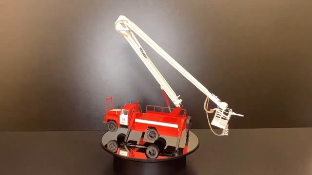 Пожарная машина.Модель пожарной машины 1:43.АГП-22(130) смотреть онлайн