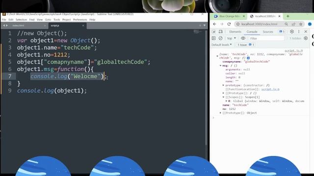 தமிழில் | Create Object in JS #javaScript #tutorial смотреть онлайн