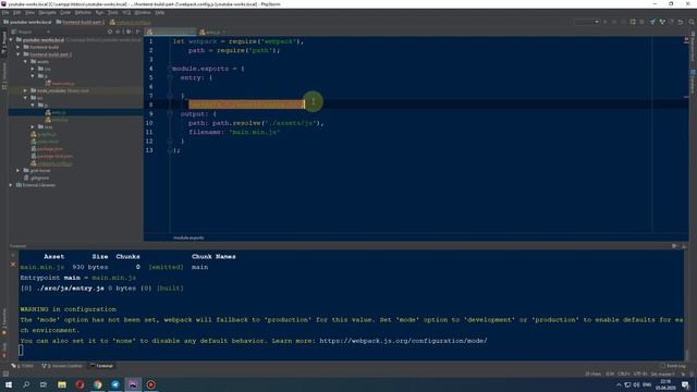 Сборка frontend проекта - Webpack (часть 2) смотреть онлайн