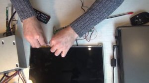 Делаем телевизор из старой LCD-матрицы | How to transform old LCD matrix into a new TV