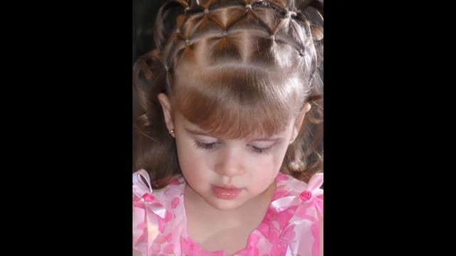 Прически для маленьких красавиц смотреть онлайн