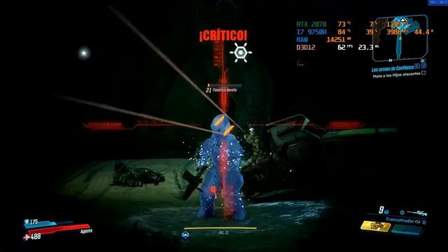 borderland 3 en Acer Predator Helios 300 (RTX 2070 Max-Q - i7 9750H) 1080P смотреть онлайн