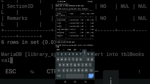 Insert, Update, and Delete Records in Database using MariaDB in Termux App (part 2) смотреть онлайн