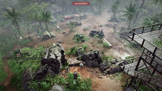 Jagged Alliance 3 прохождение #3. Ближний бой в немецком бункере. смотреть онлайн