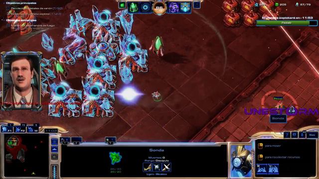 Twitch - Starcraft 2 | Jugando cooperativas en directo parte 2 | Día 25/08/2016 смотреть онлайн