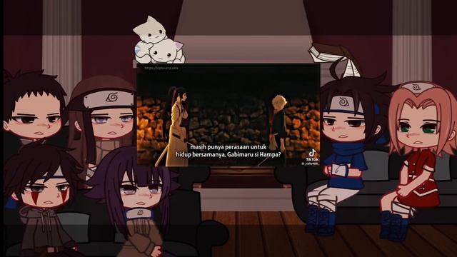 {Naruto's Friends Reacts To Uzumaki Naruto As Gabimaru The Hollow}