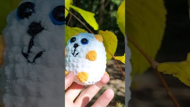 Котик #амигуруми #вязание #плюшевый #вязаныеигрушки #toy #амигуруми #котик #голубыеглаза #кот