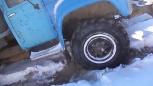 ЗИЛ 130 полный привод 4x4! Угол подъёма 45 градусов. Царь горы! Russian off-road ZIL 4x4