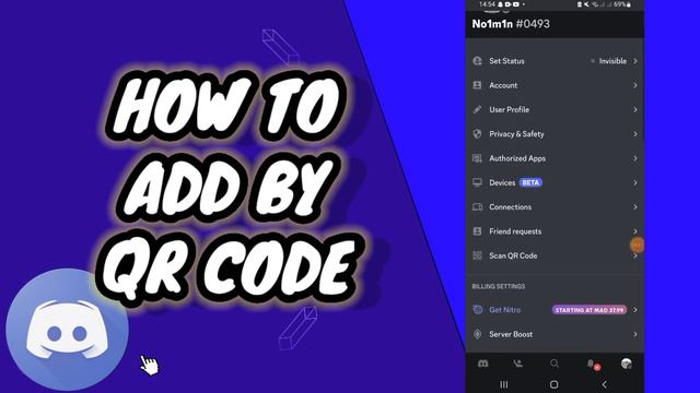 How To Add Friends By Qr Code On Discord смотреть онлайн