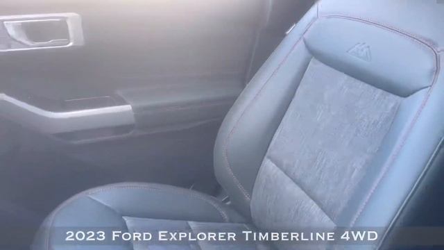 New 2023 Ford Explorer Timberline 4WD in Agate Black смотреть онлайн