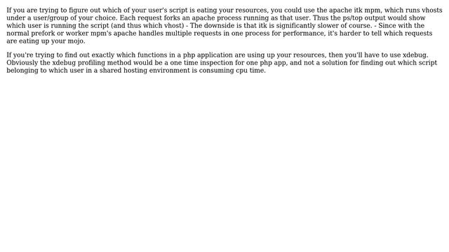DevOps & SysAdmins: How can I find exactly which PHP scripts are taking up all server resources? смотреть онлайн