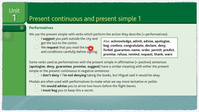 Advanced Grammar in Use English (Unit 1) [Present Continuous & Present Simple 1] In Myanmar Languag смотреть онлайн