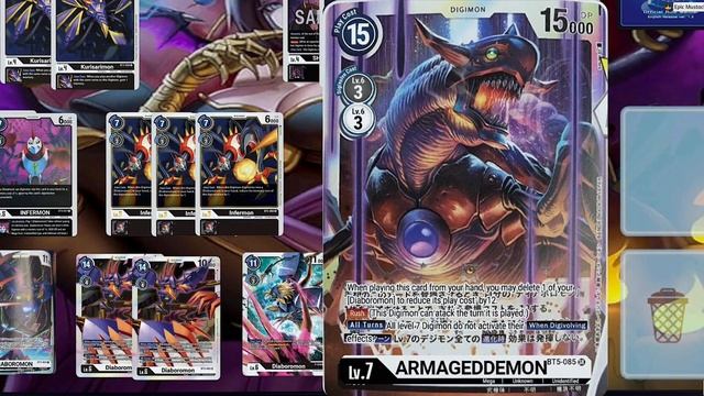 Armageddonmon Black Deck Profile + COMBOS | Digimon TCG (BT5) смотреть онлайн