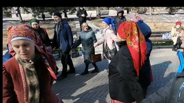 Праздник на Богоявление у Спасского Храма. Ансамбль "Ковчег" - 2023 смотреть онлайн