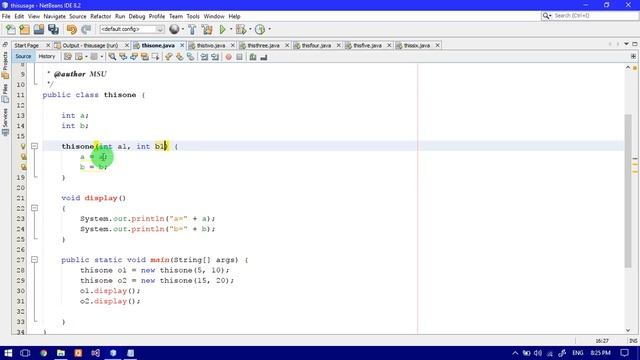 Java Class 21 - this keyword - part 1 смотреть онлайн