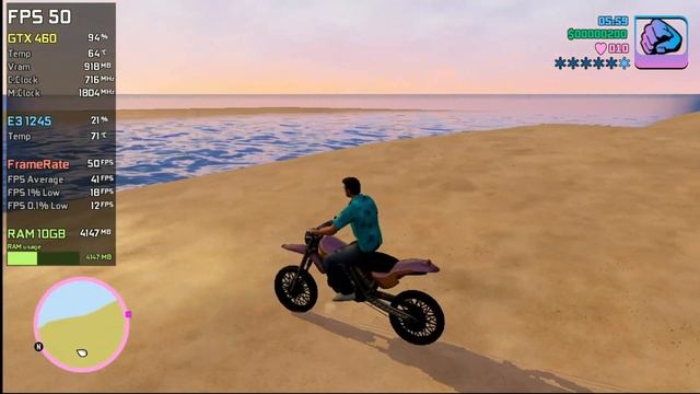 GTX 460 | GTA Vice City Definitive Edition - 1080p, 900p, 720p - High, Medium, Low смотреть онлайн