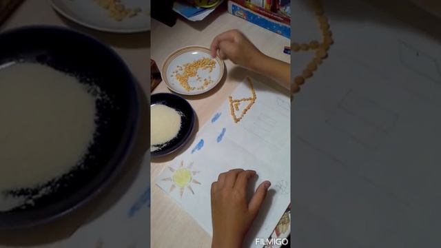 Супер поделка из Крупы ! смотреть онлайн