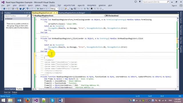 ? Modbus RTU With Visual Basic: Function 04 Read Input Registers смотреть онлайн