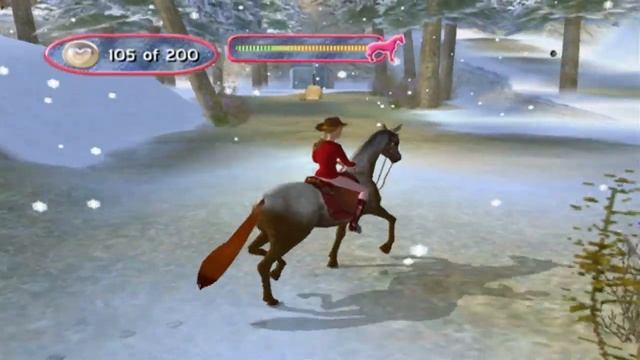 Barbie Horse Adventures Wild Horse Rescue (Commentary) Part 7: The Skilift Part смотреть онлайн