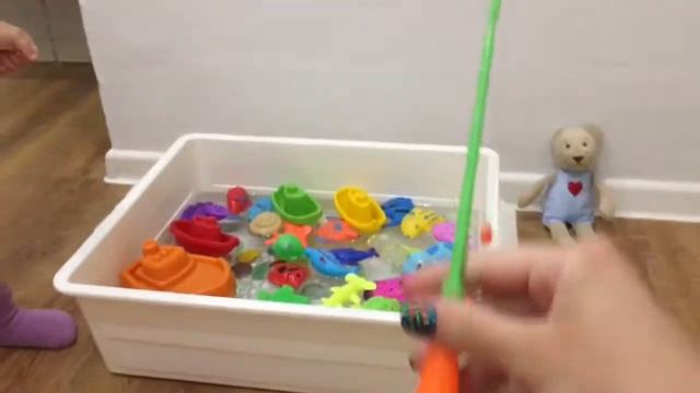 Отправляемся на игрушечную рыбалку☝️?. Мы будем весело играть. Игрушки с алиэкспресс. Часть 2. смотреть онлайн