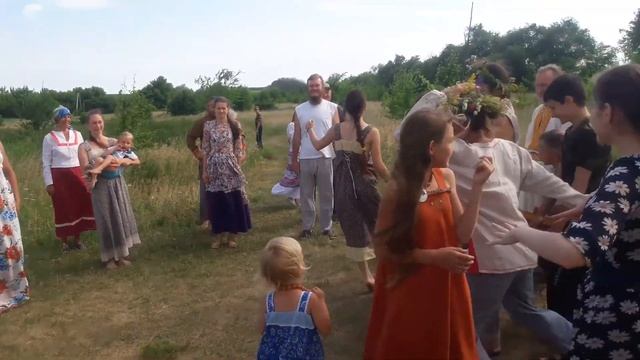 Обряд "День летнего солнцестояния", ансамбль «Отрада» рук. Вислогузова Людмила Николаевна, смотреть онлайн