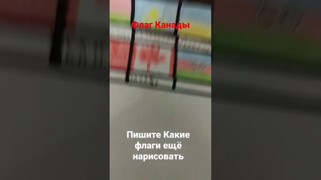 флаг Канады Впишите Какие флаги ещё нарисовать смотреть онлайн