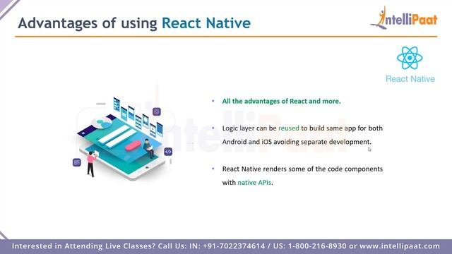 React vs React Native | Difference between React and React Native | Intellipaat смотреть онлайн