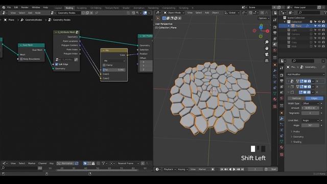 [Tut] Voronoi Fracture with Dual Mesh Node - Blender Geoemtry Nodes 3.1 Field смотреть онлайн