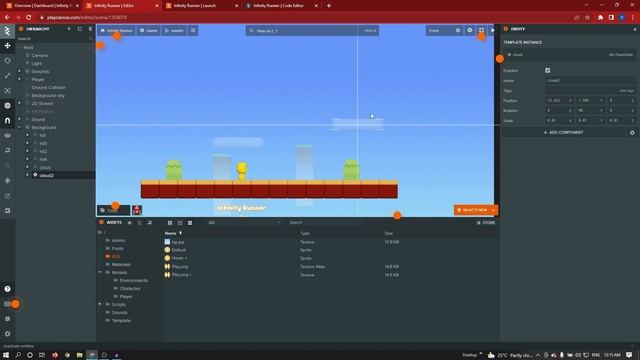 PlayCanvas Infinity Runner Tutorial : Episode 08 - Background смотреть онлайн