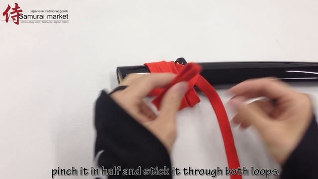 Katana Sageo Presentation Knot- By Samurai Market