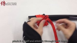 Katana Sageo Presentation Knot- by Samurai market