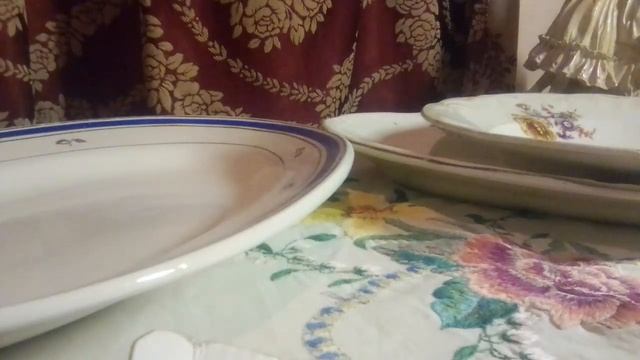 ВИНТАЖ! Антикварная тарелка Всеукртрест, клеймо Раднаргосп. Фарфор и фаянс Будянского завода, Буды смотреть онлайн