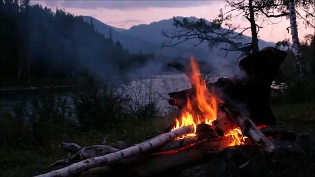 Слушать Тишину. Огонь. Расслабляющие Звуки Природы Для Сна и Отдыха смотреть онлайн