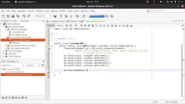 JDBC Full CRUD Demo Episode 02 - Coding DAO Library Classes смотреть онлайн