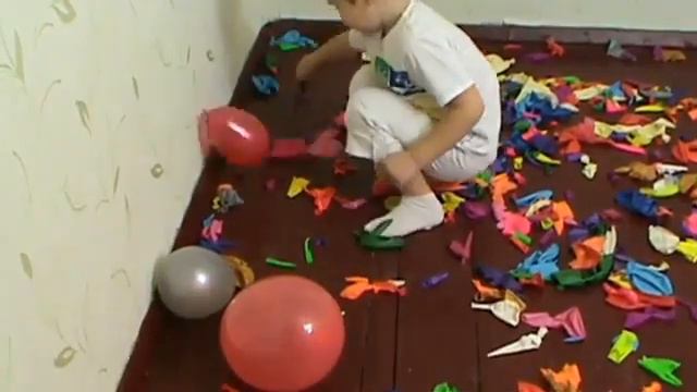 Baloons Шарики воздушные шарики лопает много воздушных шаров Mange Beaucoup De Ballons
