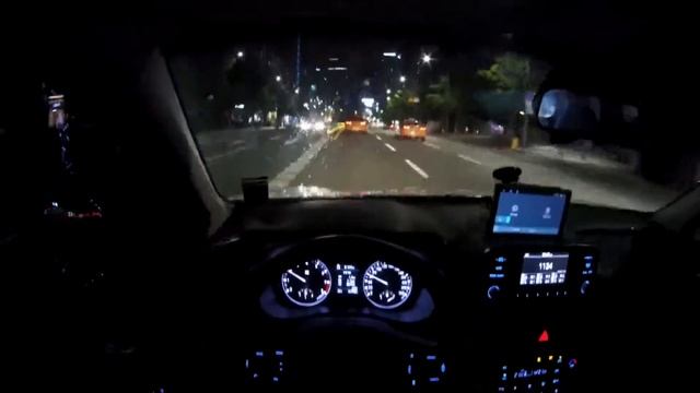 2019 Hyundai - Santafe 2.0T POV Night Test Drive | 4K |