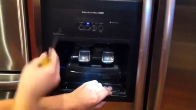 Refrigerator Front Panel Dispenser Repair Refrigerator Repair Help смотреть онлайн