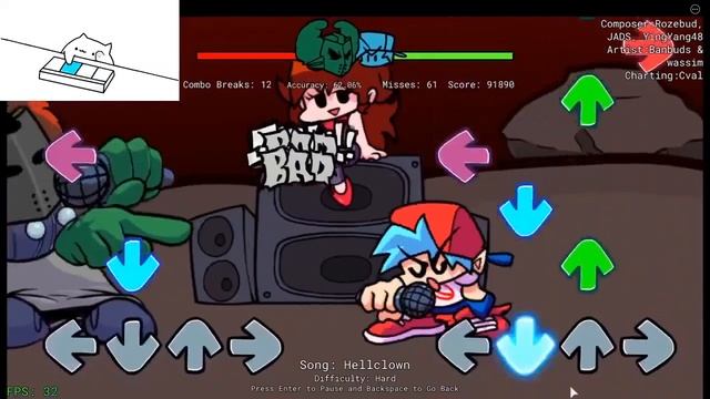 Literally FNF Test Place Tricky Update (Roblox) смотреть онлайн