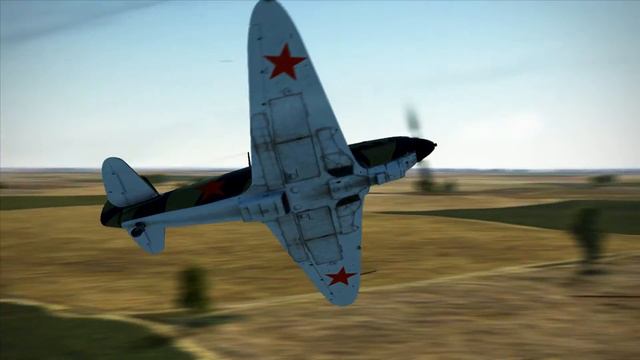 IL2 Sturmovik multiplayer. Crazy dogfight on the normal server смотреть онлайн