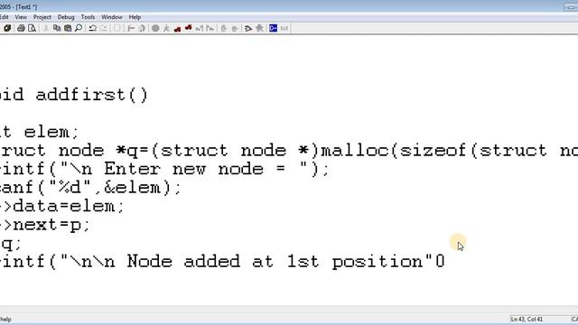 Add a new node at beginning and at ending of a linked list in C Language | by Shazwan Sir | смотреть онлайн