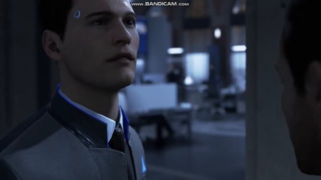Коннор совсем сошёл с ума и стал бить Рида в кафетерии | DBH mods смотреть онлайн