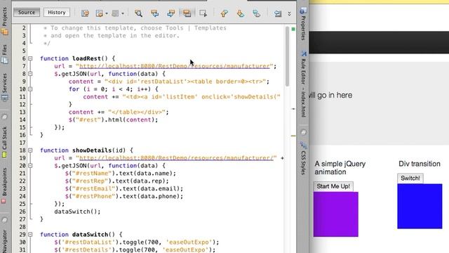 Debugger para Netbeans y Javascript (HTML5) смотреть онлайн