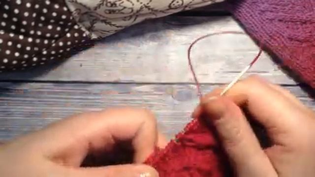 Двойные варежки из кауни, подробный мастер класс часть 2 смотреть онлайн