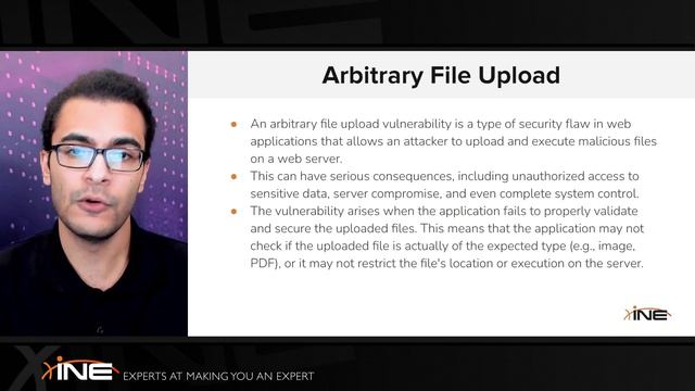 8.2. Introduction to Arbitrary File Upload Vulnerabilities смотреть онлайн